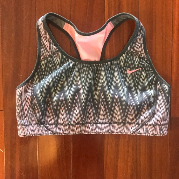 Nike Other - Pink & Grey Nike Sports Bra